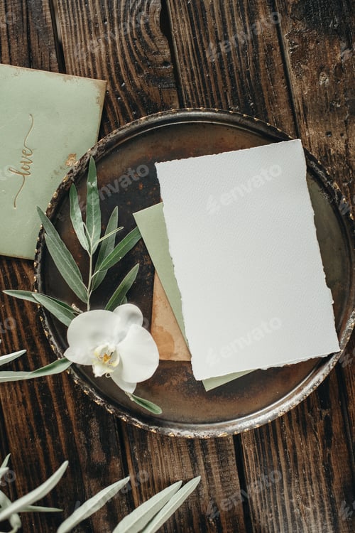 Preview: Mockup wedding letter