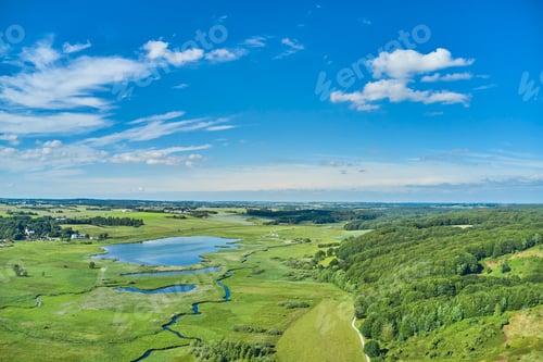 Preview: Aerial vies of the countryside in Denmark