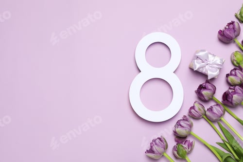 Preview: Concept of 8 march, Women day, space for text