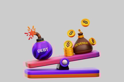 Preview: Revenue vs debt finance balance