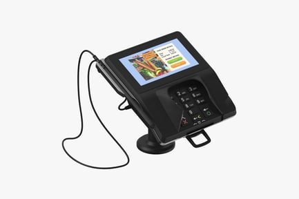 Preview: Modern POS System: Payment Terminal with Touchscreen