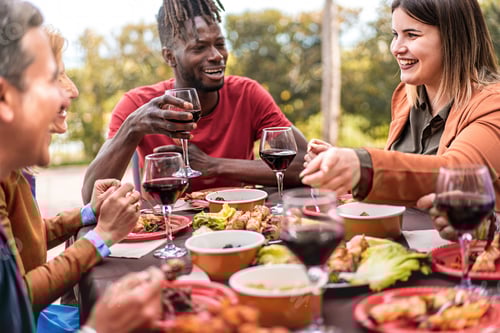 Preview: Outdoor Feast with Diverse Friends