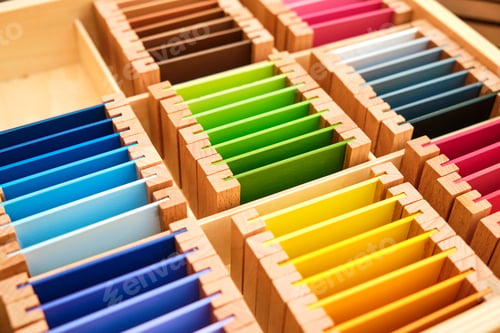 Preview: The purpose of the Montessori Color Box is to develop a child's visual sense of colour.