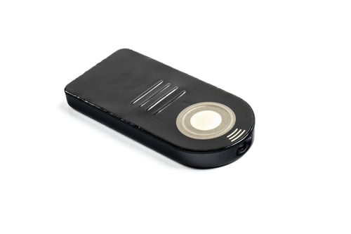 Preview: remote control for a camera on a white background