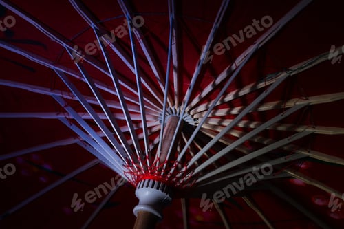 Preview: Traditional japanese umbrella, traditional japanese accessories concept