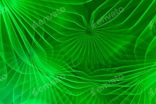 Preview: Abstract green lit vivid pattern, photograph created with slow shutter speed and camera rotation