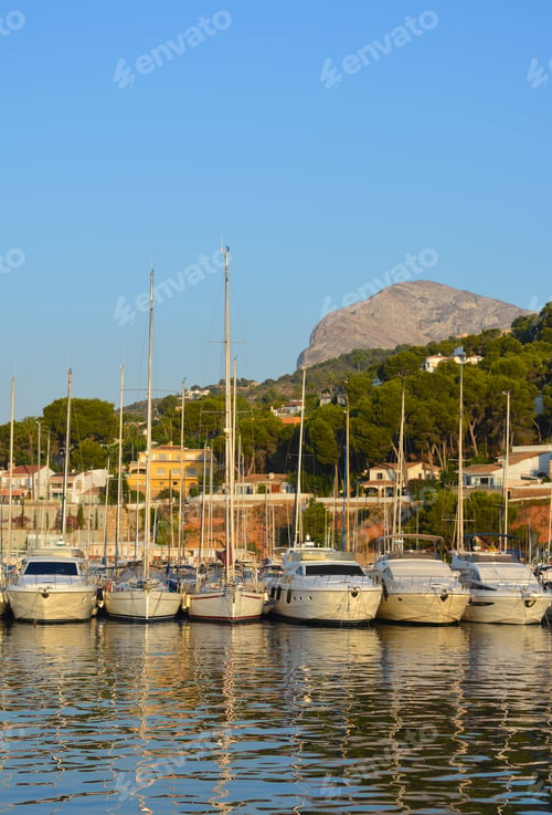 Preview: Yachts in marina