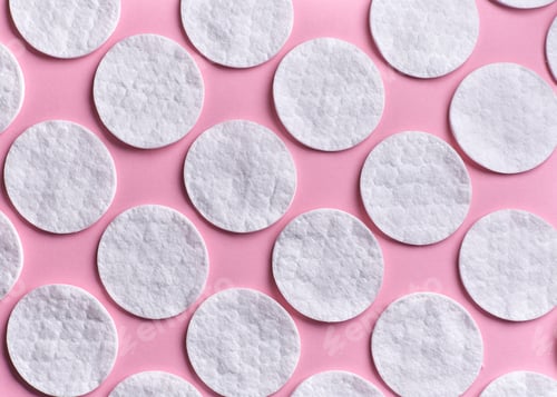 Preview: pattern of cotton pads