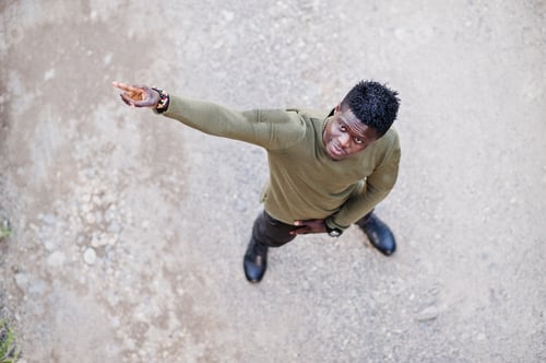 Preview: Handsome young african american guy
