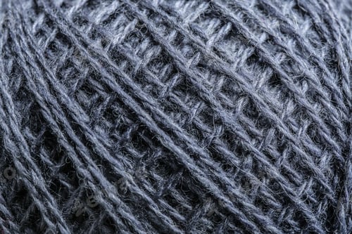 Vorschau: Knäuel von Strickfäden als Hintergrund, Ansicht von oben. Sachen zum Nähen