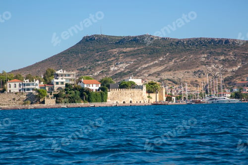 Preview: Turkey Izmir Foca - April 23th, 2024 - Foca Town. Foca is populer tourist destination in Turkey.