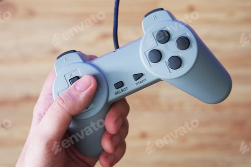Preview: Hand hold retro joystick