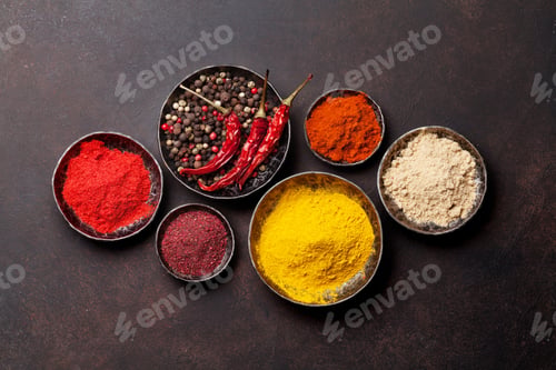 Preview: Various spices and herbs