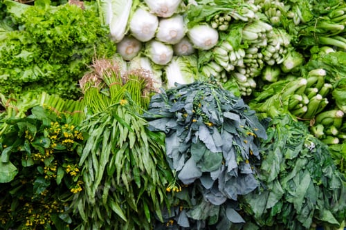 Preview: Fresh vegetables on street market.
