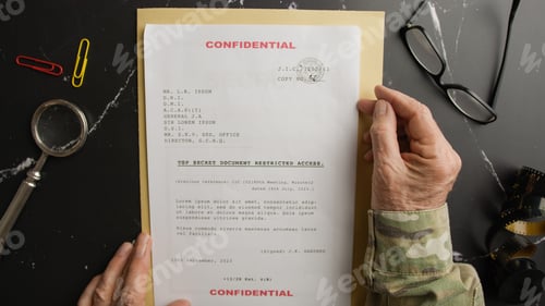 Preview: Found top secret documents from the president's office