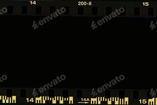 Preview: Film strip, real high-res 35mm film strip scan with signs of usage on bezel.