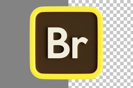 Preview: Adobe Bridge 3D Icon