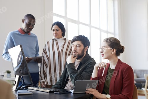 Preview: Team of Business People Working