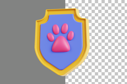 Vorschau: Shield 3D-Symbol