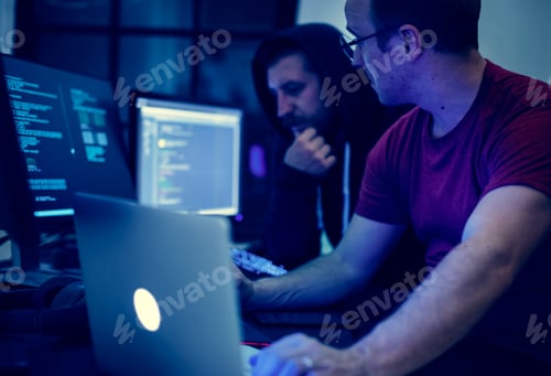 Preview: Programmers working on computer program