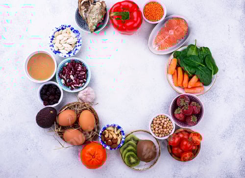 Preview: Food rich in collagen. Healthy products