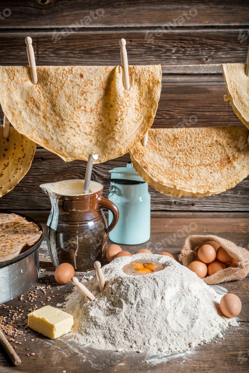 Preview: Homemade pancakes production country