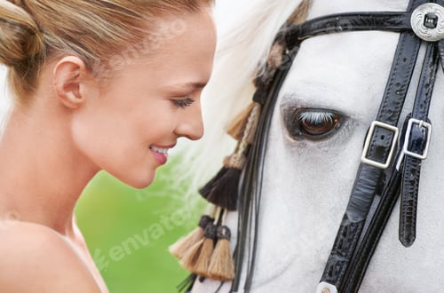 Preview: She came into her wedding on horseback