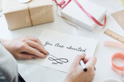 Preview: You Are Invited Invitation Time Concept