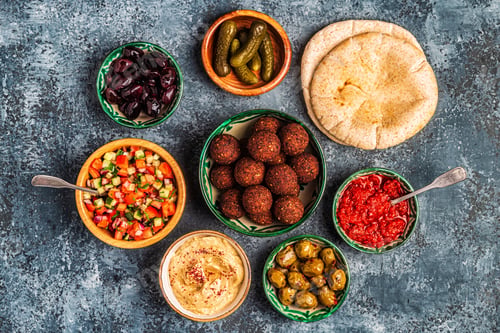 Preview: Falafel - traditional dish of Israeli and Middle Eastern cuisine