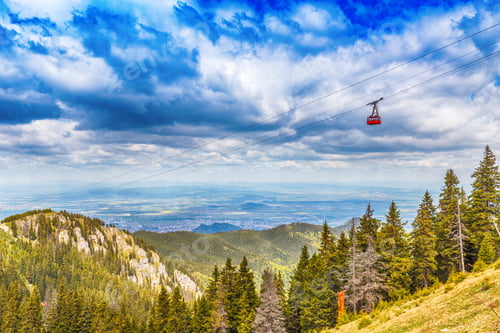 Rote Seilbahn