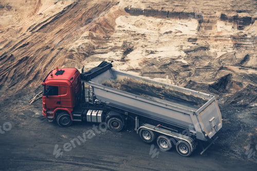 Preview: Construction Site Dump Truck