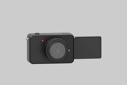 Preview: Compact action camera with display