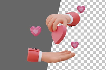 Preview: Donation 3D Icon