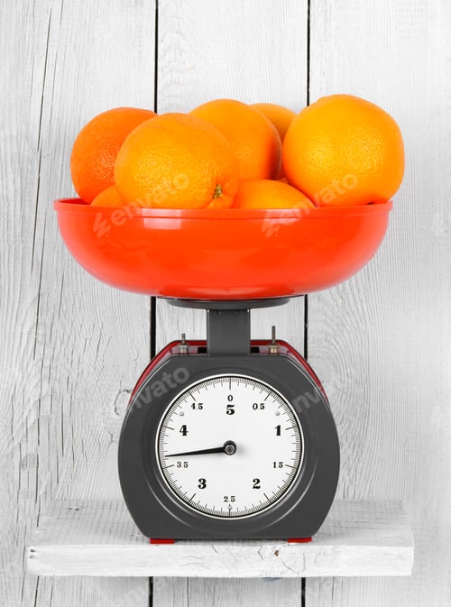 Preview: Oranges on scales