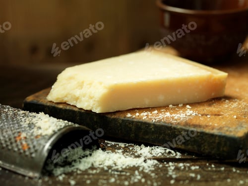Preview: different food, selective focus