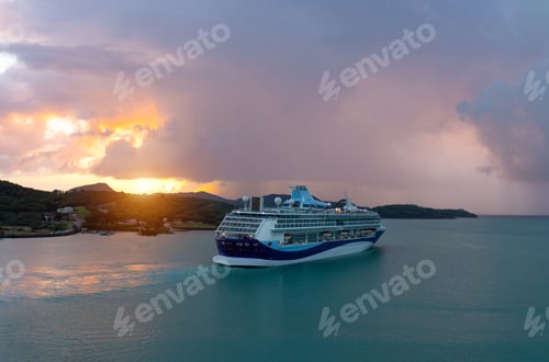 Preview: St John, Cruise ship in Antigua and Barbuda islands on Caribbean vacation