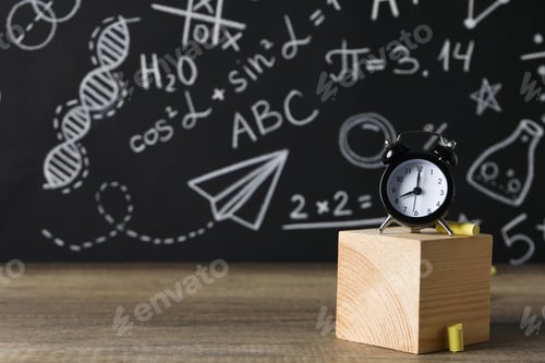 Preview: Concept of time management with alarm clock