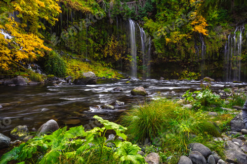 Preview: Mossbrae Falls In Dunsmuir, Northern California