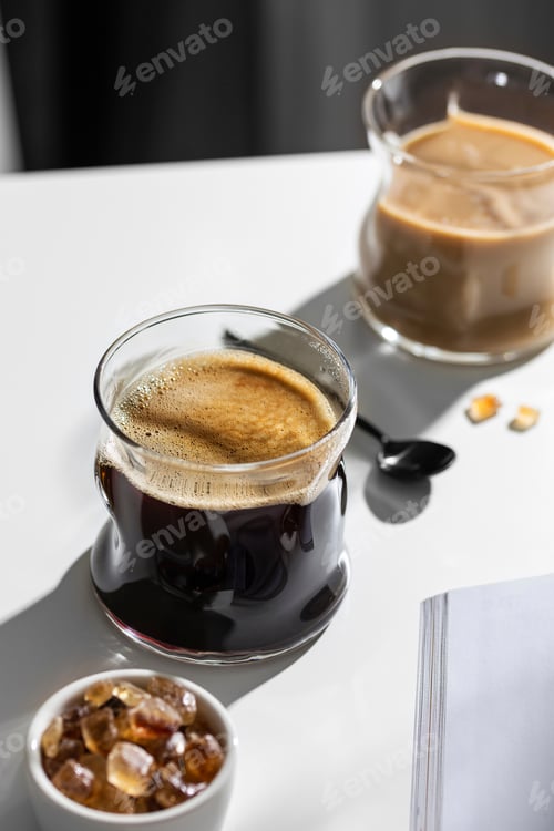 Preview: Coffee in a glass
