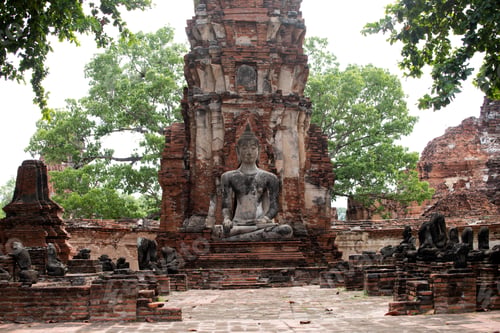 Vista previa: Wat Mahathat Temple at Sukhothai Historical Park, a UNESCO World