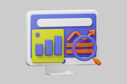 Vorschau: Computerbildschirm mit bunter Grafik