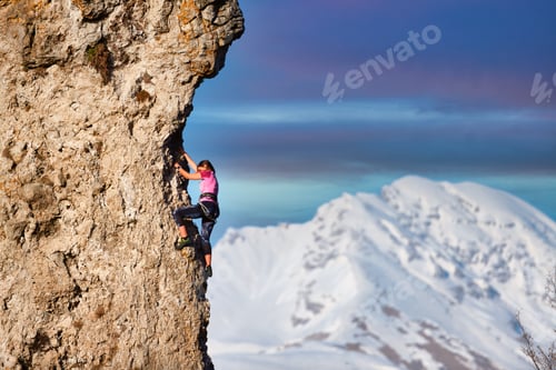 Preview: A young girl mountaineer