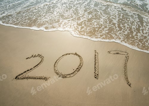 Preview: 2017 Written In Sand Write On Tropical Beach