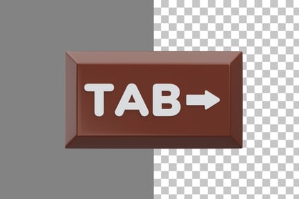 Visualização: Ícone Tab 3D