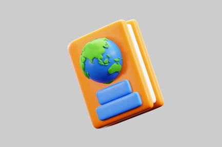 Aperçu: Journal d'aventure avec globe terrestre