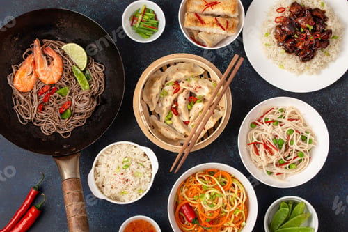 Preview: Assorted Chinese dishes