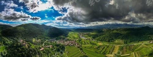 Preview: Majestic Rihemberk Castle Overlooking the Charming Town of Branik