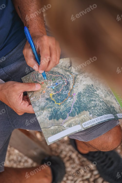 Preview: Active people exploring the lands for adventure