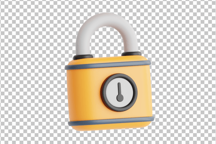 Preview: Padlock 3D Icon