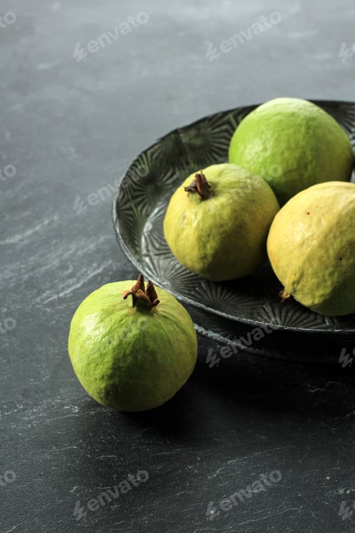 Preview: Fresh Picked Guava and (jambu biji merah) or Psidium guajava. Can enhance Body Immunity